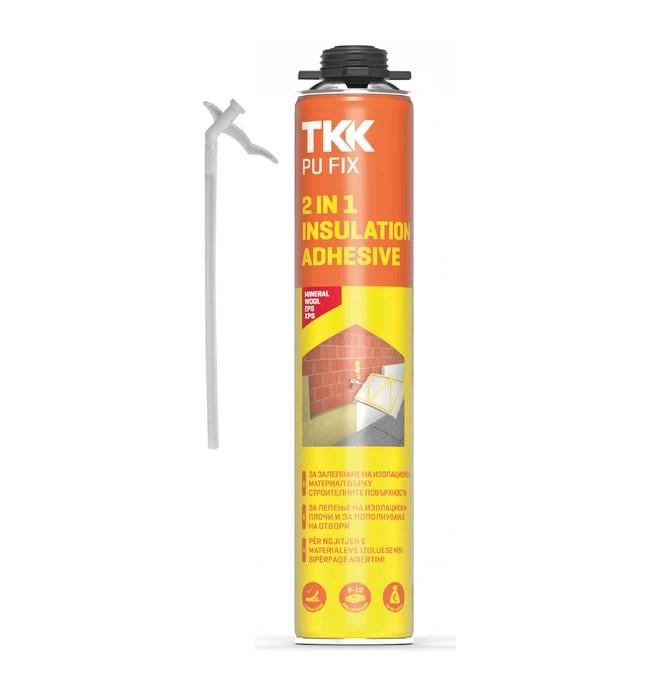 Клей-піна професійна TKK 2в1 INSULATION ADHESIVE 800 мл (000000117)