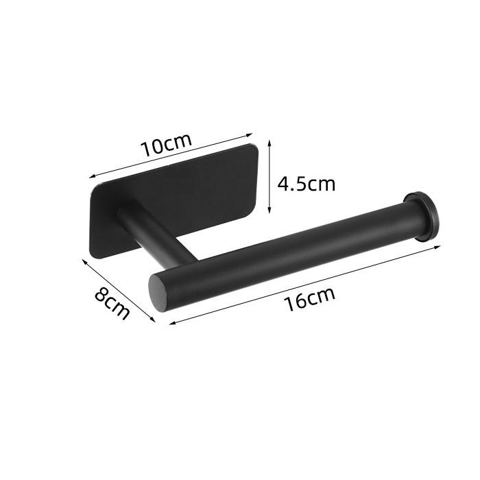 Тримач туалетного паперу Fumei F-200 із нержавіючої сталі на клейкій стрічці Чорний (3240) - фото 3 Тримач туалетного паперу Fumei F-200 із нержавіючої сталі на клейкій стрічці Чорний (3240) - фото 3