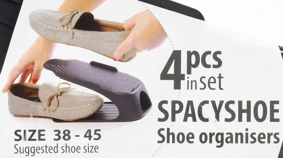 Набір органайзерів для взуття Prosperplast Spacyshoe Set р. 38-45 Антрацитовий - фото 12