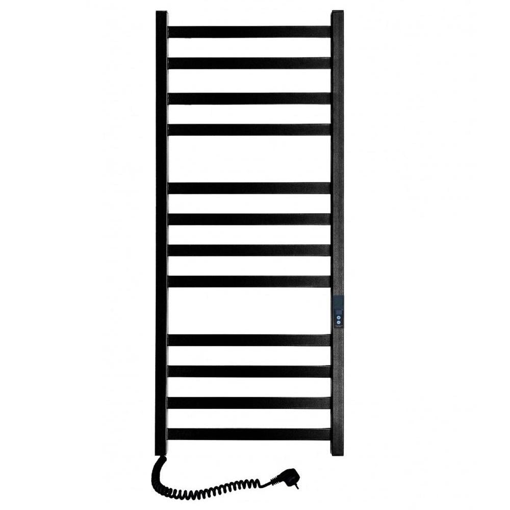 Полотенцесушитель электрический SANTAN лестница Авангард 480х1200 левосторонний digital таймер Черный (115917) Полотенцесушитель электрический SANTAN лестница Авангард 480х1200 левосторонний digital таймер Черный (115917)