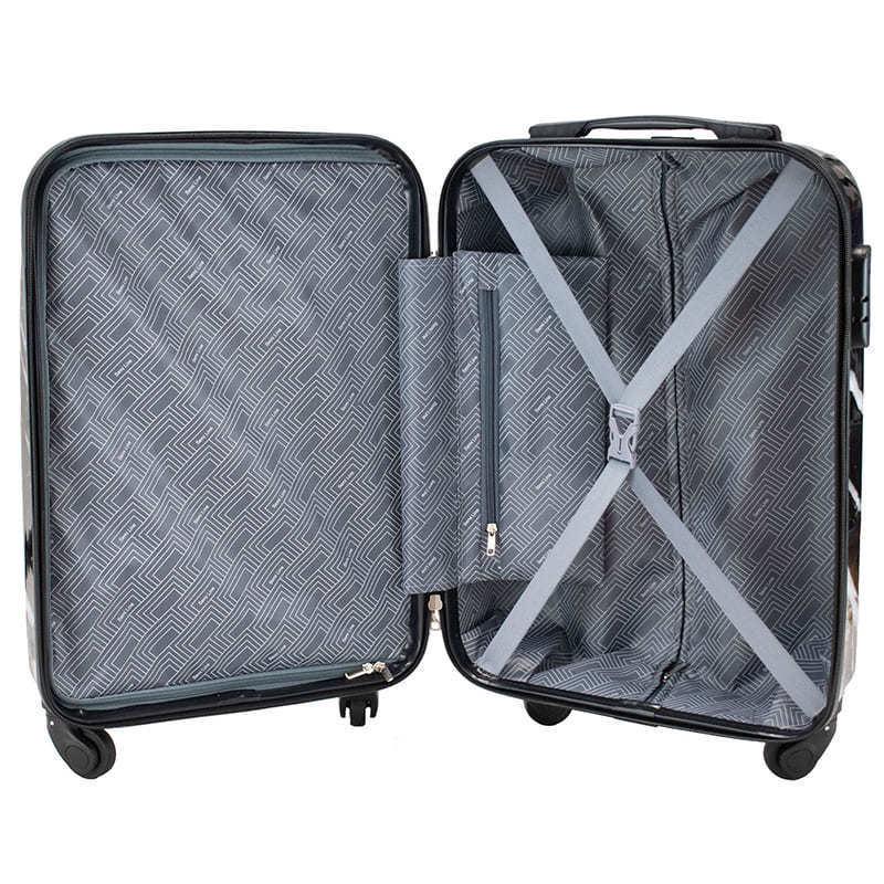 Чемодан SEMI LINE 20" S 41 л Black Marble (DAS303336) - фото 6