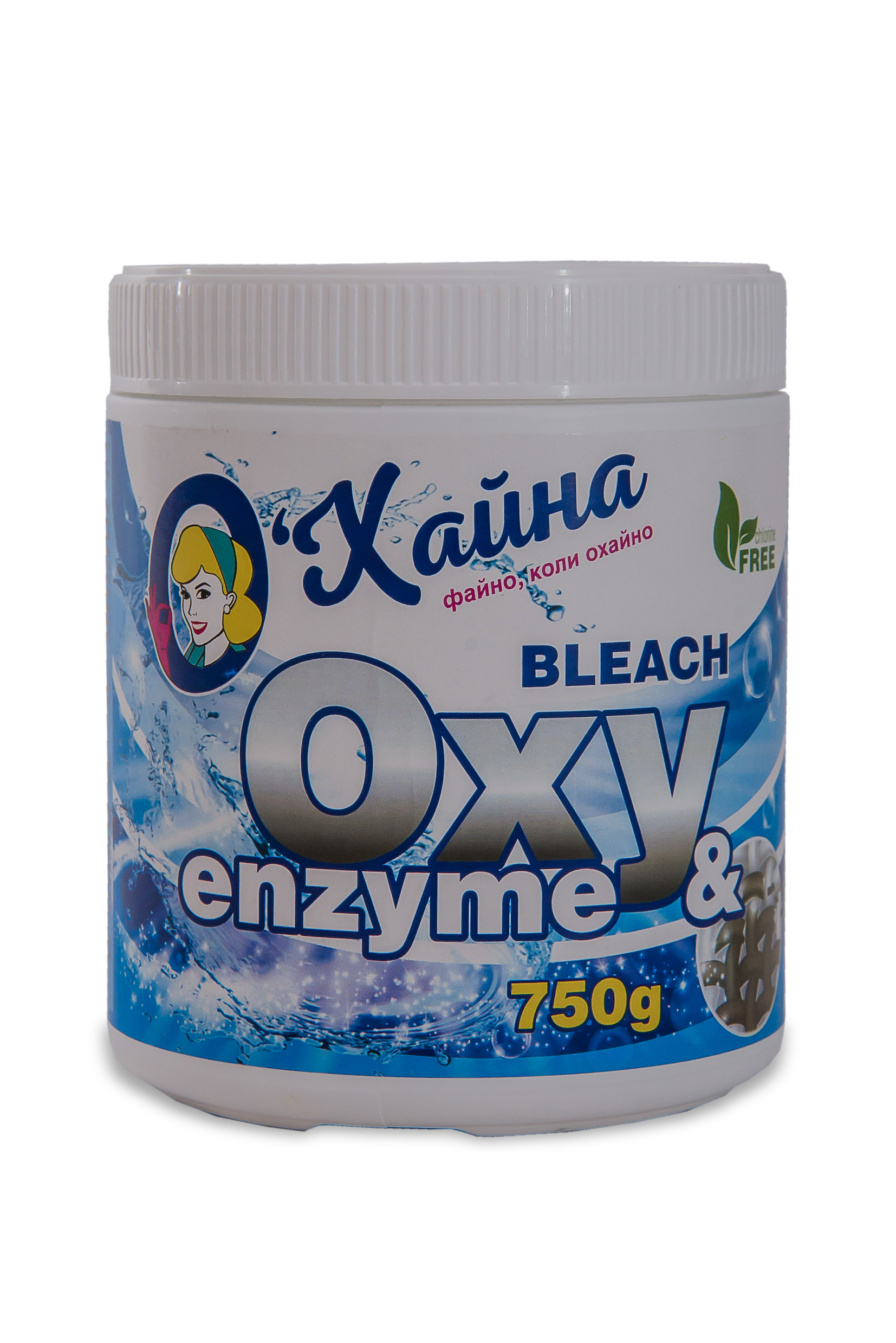 Порошок-відбілювач О'Хайна bleach oxy&enzyme 750 г (4820203060658)