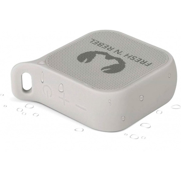 Портативна колонка Fresh ‘N Rebel Rockbox Pebble Small Bluetooth Speaker Cloud (1RB0500CL) - фото 2