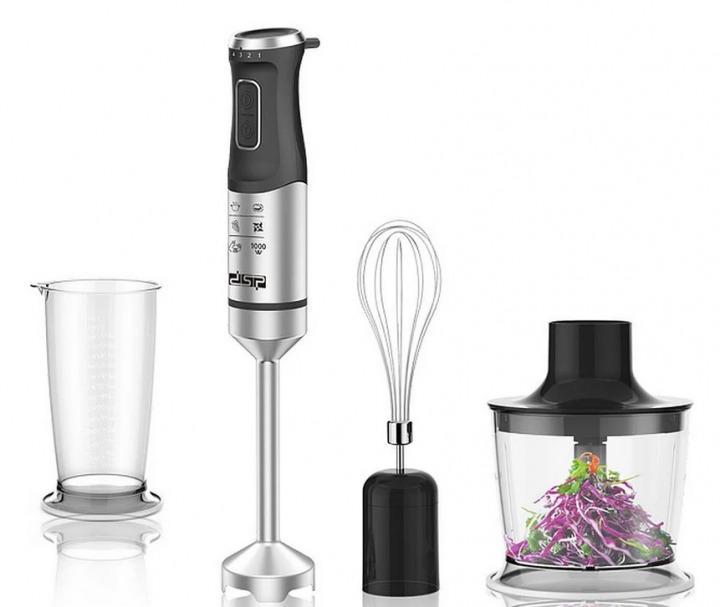 Блендер погружной 4в1 DSP KM-1086 1000 Вт (21-53-93435)