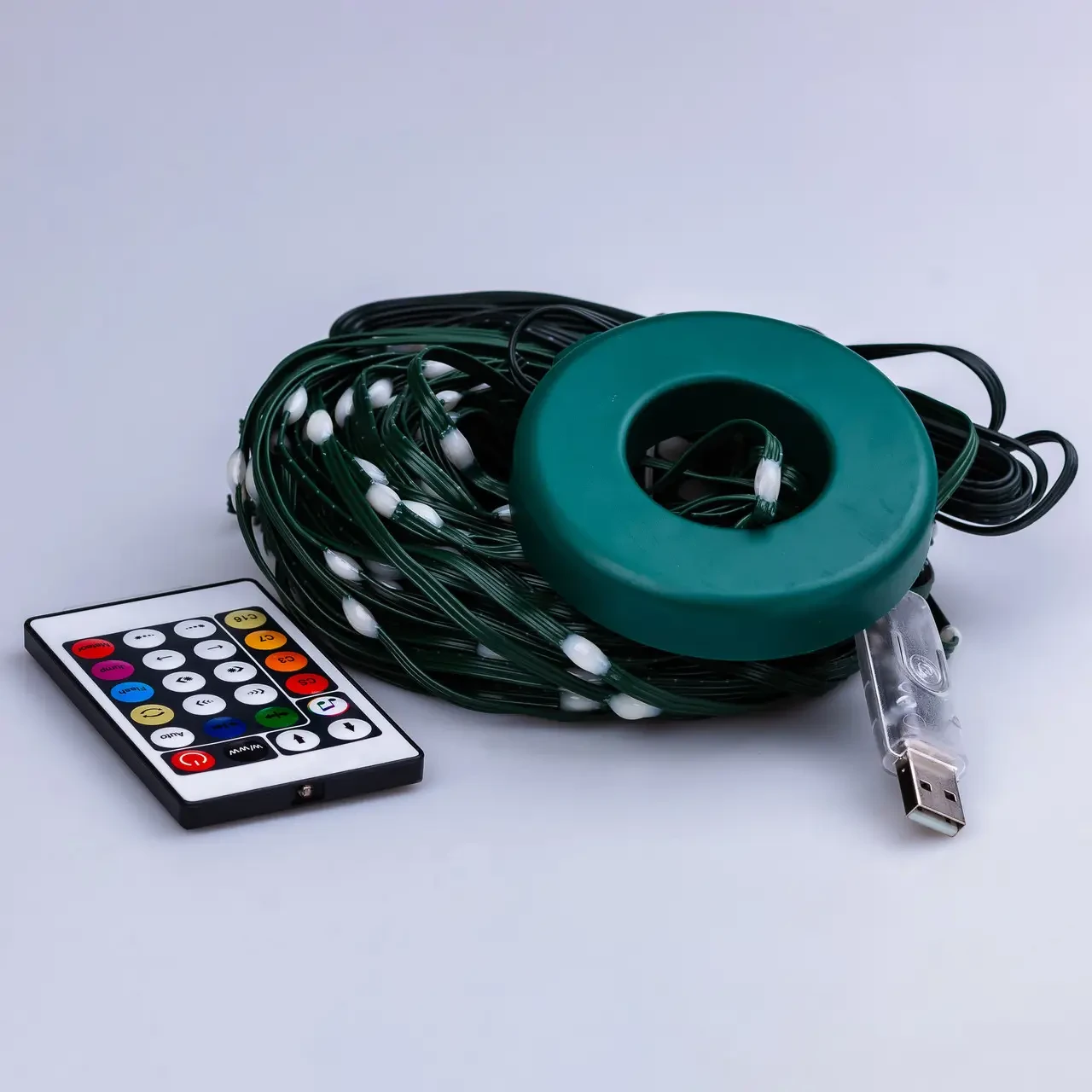 Гирлянда умная Smart 250 LED с управлением со смартфона 2,5 м Разноцветный (5355)