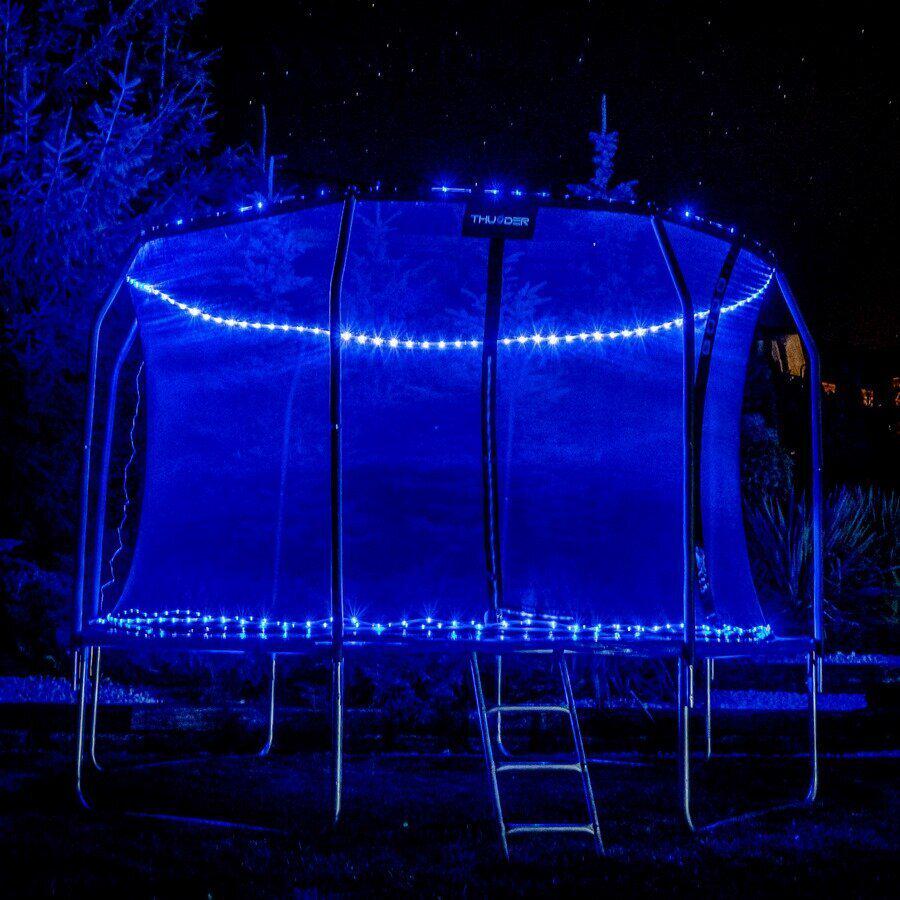 Батут Thunder INSIDE ELITE с внутренней сеткой 10 футов 312 см Черно-голубой (407435) - фото 2 Батут Thunder INSIDE ELITE с внутренней сеткой 10 футов 312 см Черно-голубой (407435) - фото 2