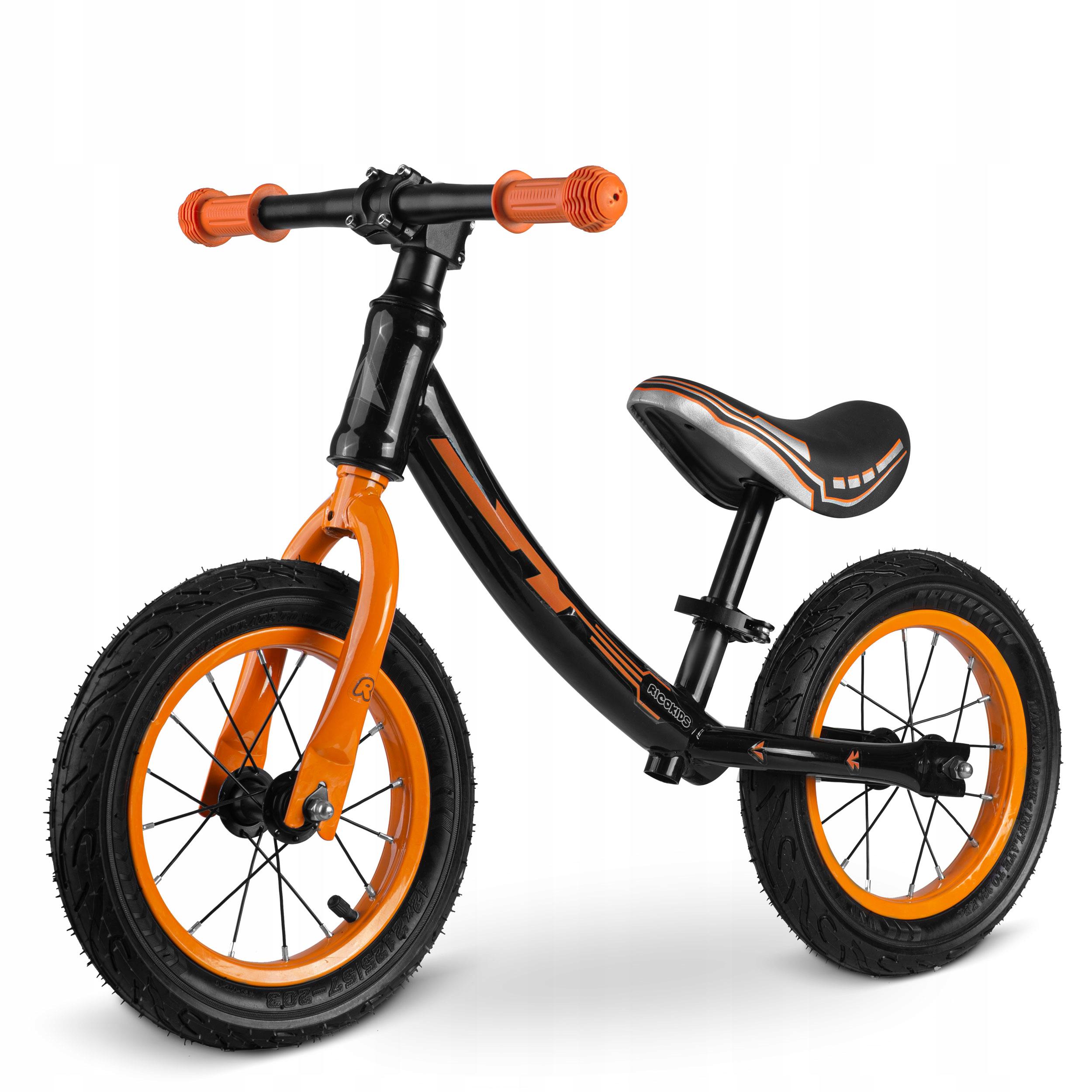 Біговел дитячий Ricokids RK-601 Чорно-помаранчевий (760101)