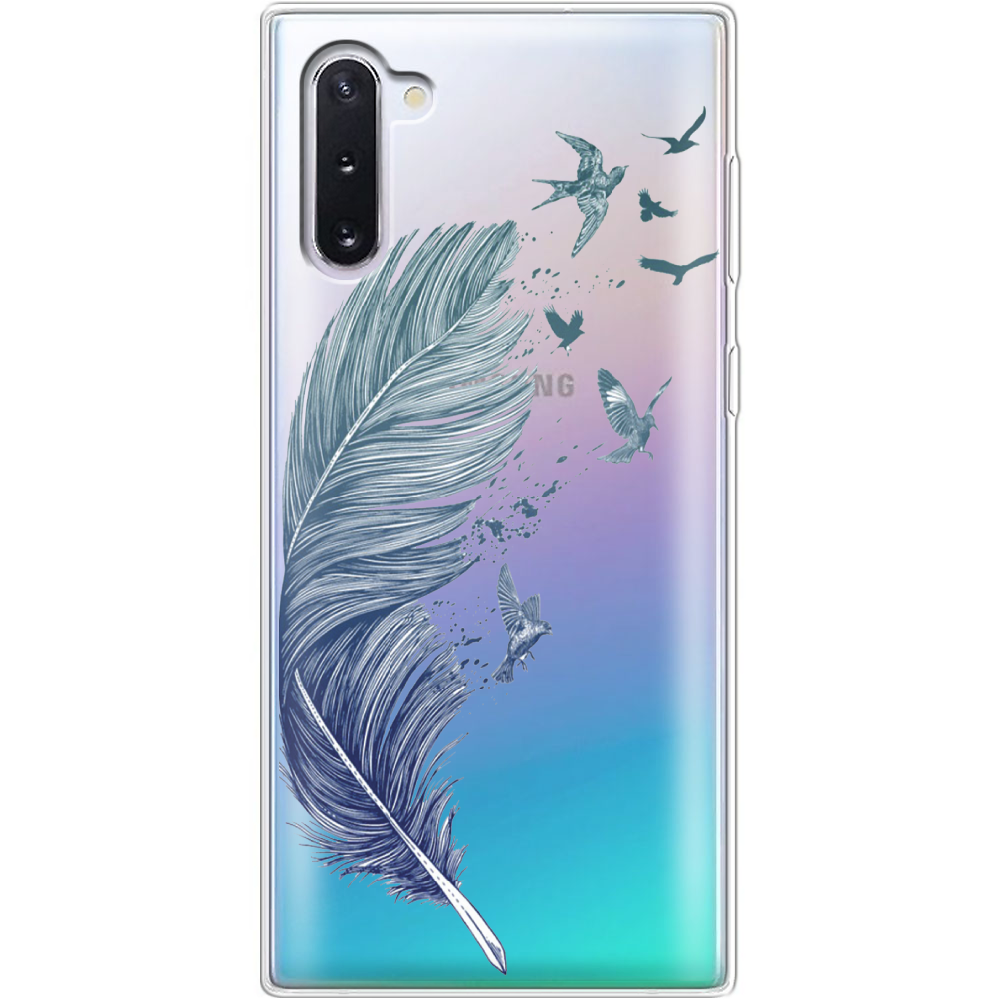 Чохол Boxface Samsung N970 Galaxy Note 10 Feather Прозорий силікон (37407-cc38-37407)