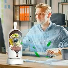 Вентилятор мини портативный USB F-5 настольный для дома/офиса/путешествий 5 В 29×11×11 см (6-18-Jam6792) - фото 3