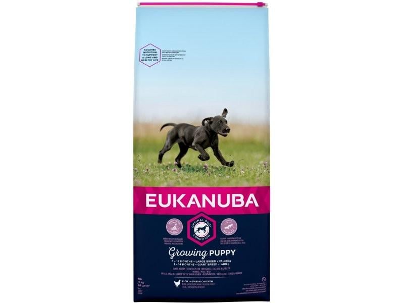Корм сухий Eukanuba Large Puppy 15 кг