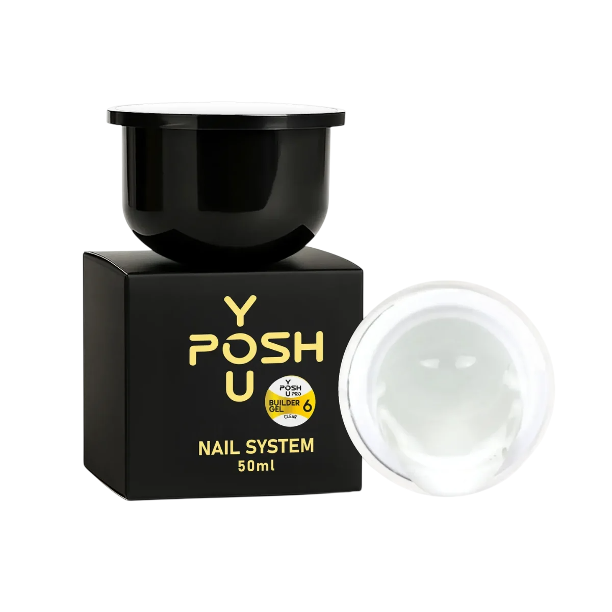 Биллдер-гель для наращивания ногтей YouPOSH Refill Builder Gel рефил 06 Clear 50 мл Прозрачный