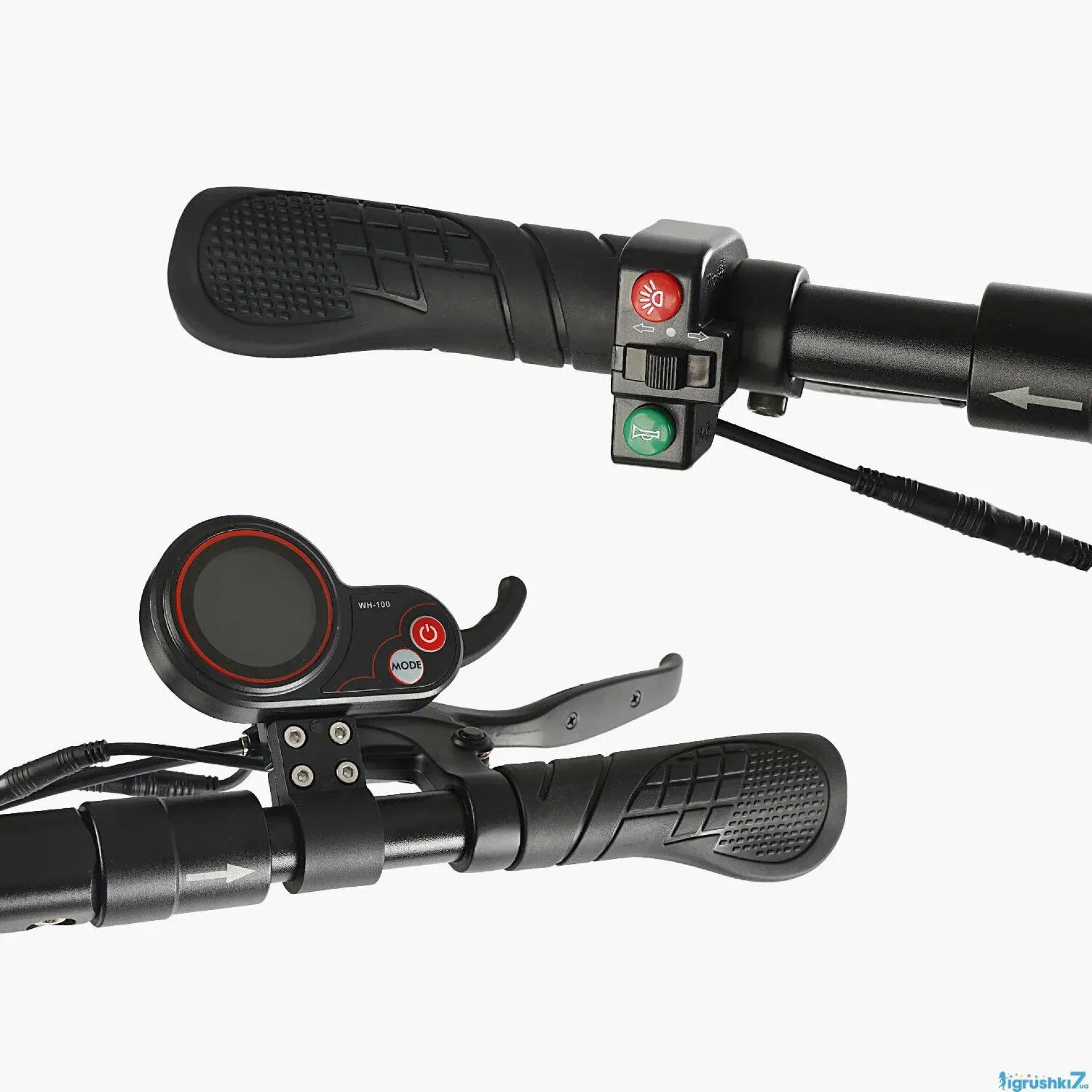 Електросамокат Best Scooter BS-90712 із сидінням 1200W 48V 21Ah Чорний - фото 6 Електросамокат Best Scooter BS-90712 із сидінням 1200W 48V 21Ah Чорний - фото 6