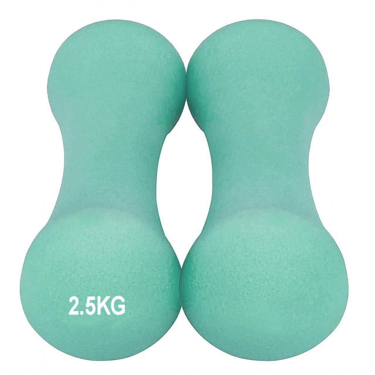 Гантели неопреновые PowerPlay 4126 Spartacus 2,5 кг 2 шт. Мятный (A-012570) - фото 4 Гантели неопреновые PowerPlay 4126 Spartacus 2,5 кг 2 шт. Мятный (A-012570) - фото 4