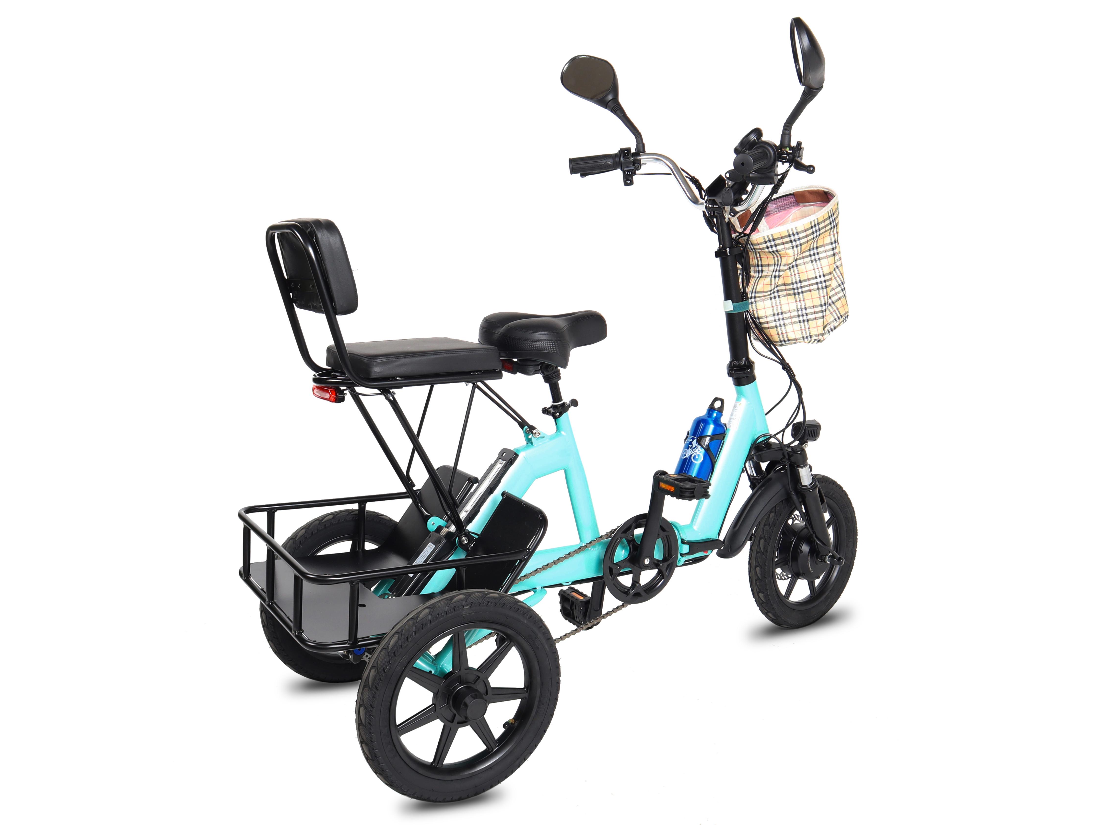 Електровелосипед складний триколісний VELOMOTOR COMFORT CARGO - фото 3