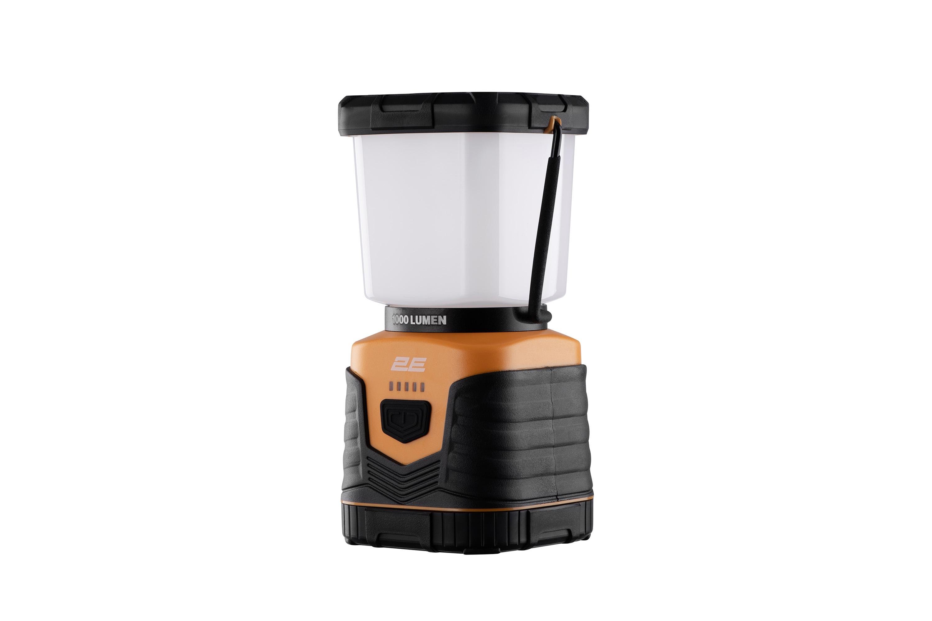 Фонарь кемпинговый аккумуляторный 2E USB-C 4400 мА/час 4 функции освещения 2E-PLBL1844 Черно-оранжевый - фото 6 Фонарь кемпинговый аккумуляторный 2E USB-C 4400 мА/час 4 функции освещения 2E-PLBL1844 Черно-оранжевый - фото 6