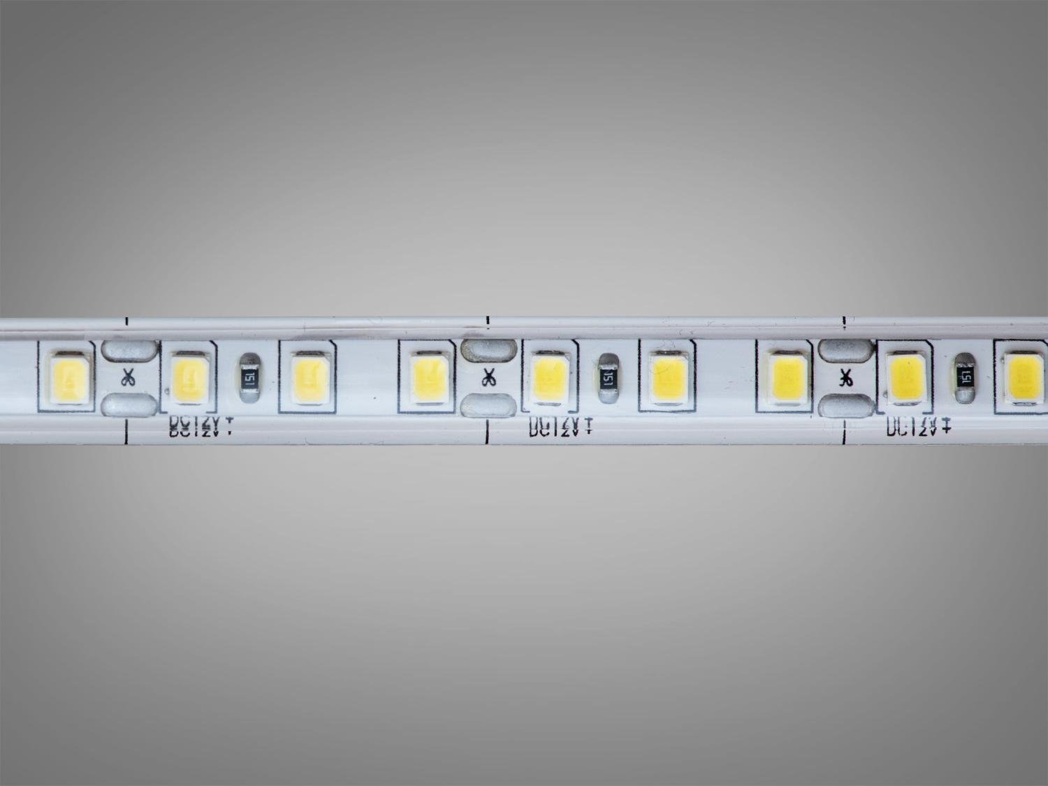Світлодіодна стрічка 12 В 120 діодів на метр герметична 8 мм Холодний білий (N12-2835-120-CW-65-8) - фото 4 Світлодіодна стрічка 12 В 120 діодів на метр герметична 8 мм Холодний білий (N12-2835-120-CW-65-8) - фото 4