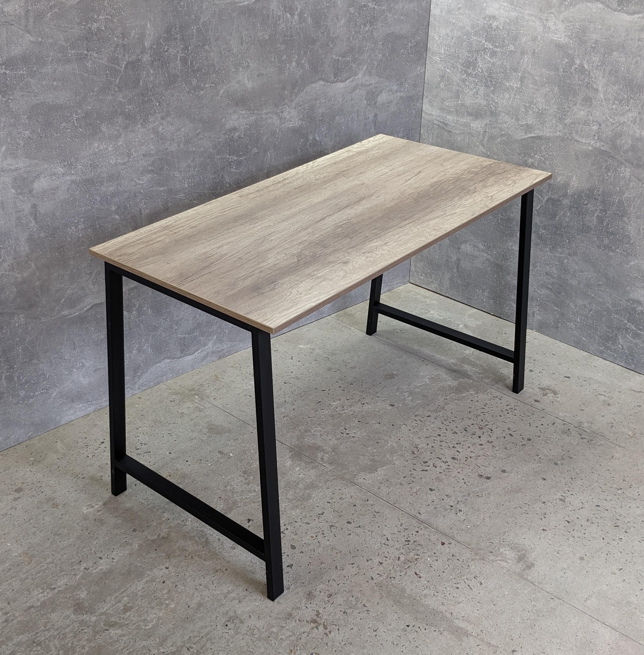 Стіл письмовий у стилі Лофт М7 1200x600x16 мм/40x20 мм Дуб каньйон (29041659)