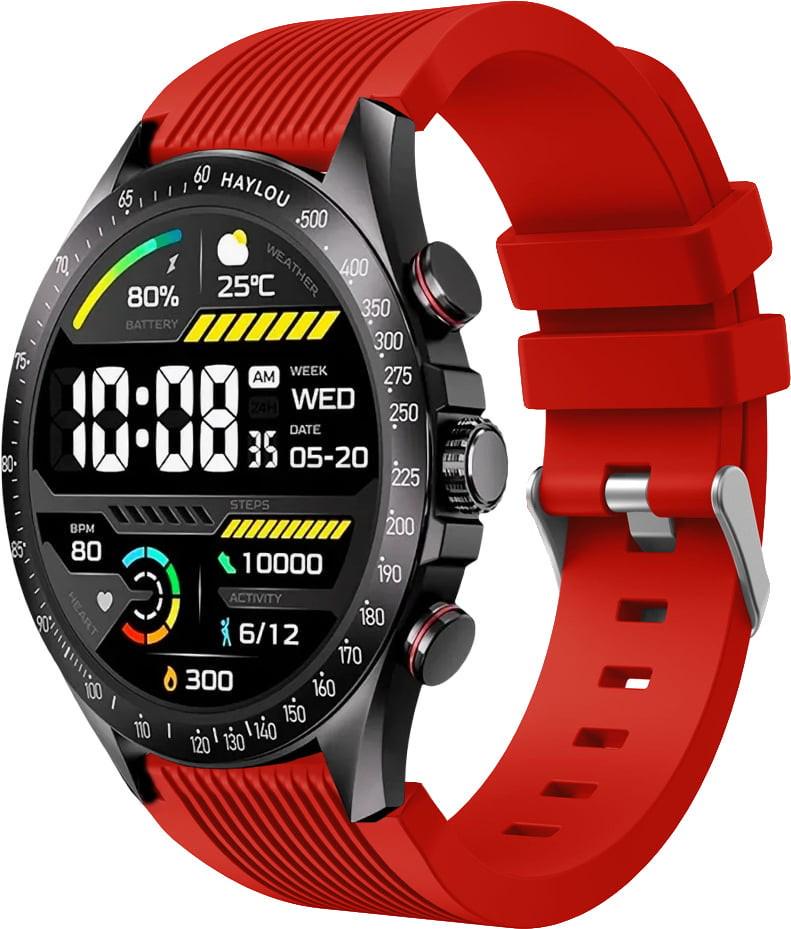 Ремешок Line для Haylou Solar Pro LS18 Red (40860-2D)
