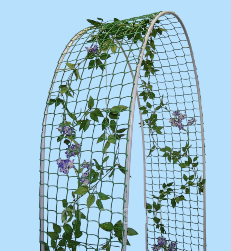 Сетка декоративная пластиковая Клевер 85x85 мм 1x20 м Темно-зеленый (509) - фото 5 Сетка декоративная пластиковая Клевер 85x85 мм 1x20 м Темно-зеленый (509) - фото 5