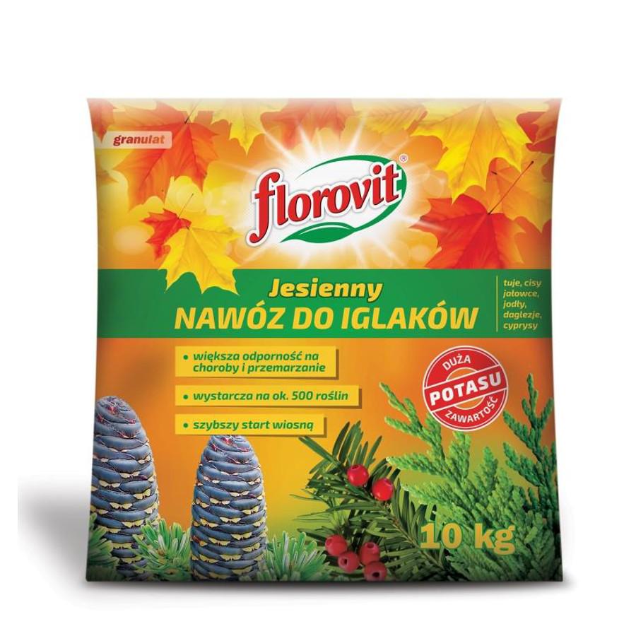 Удобрение для хвойных осеннее Florovit 10 кг (11642987)