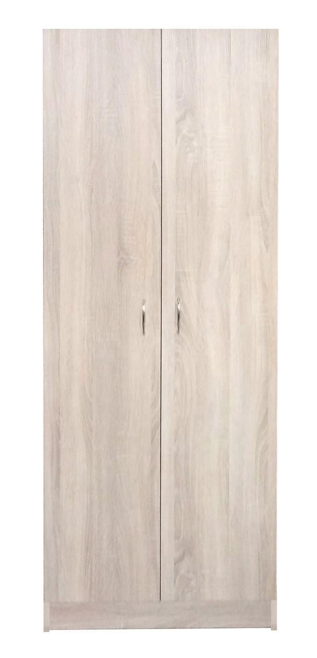 Шафа Двох-дверна МАКСІ-Меблі 500 без антресолі Дуб молочний (11272)