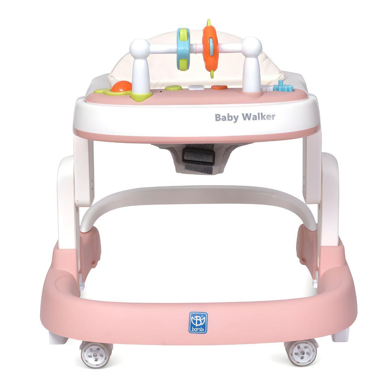 Ходунки Bambi M 5032L-8 три положения регулировки высоты/сьемная музыкальная панель (24278096) - фото 2