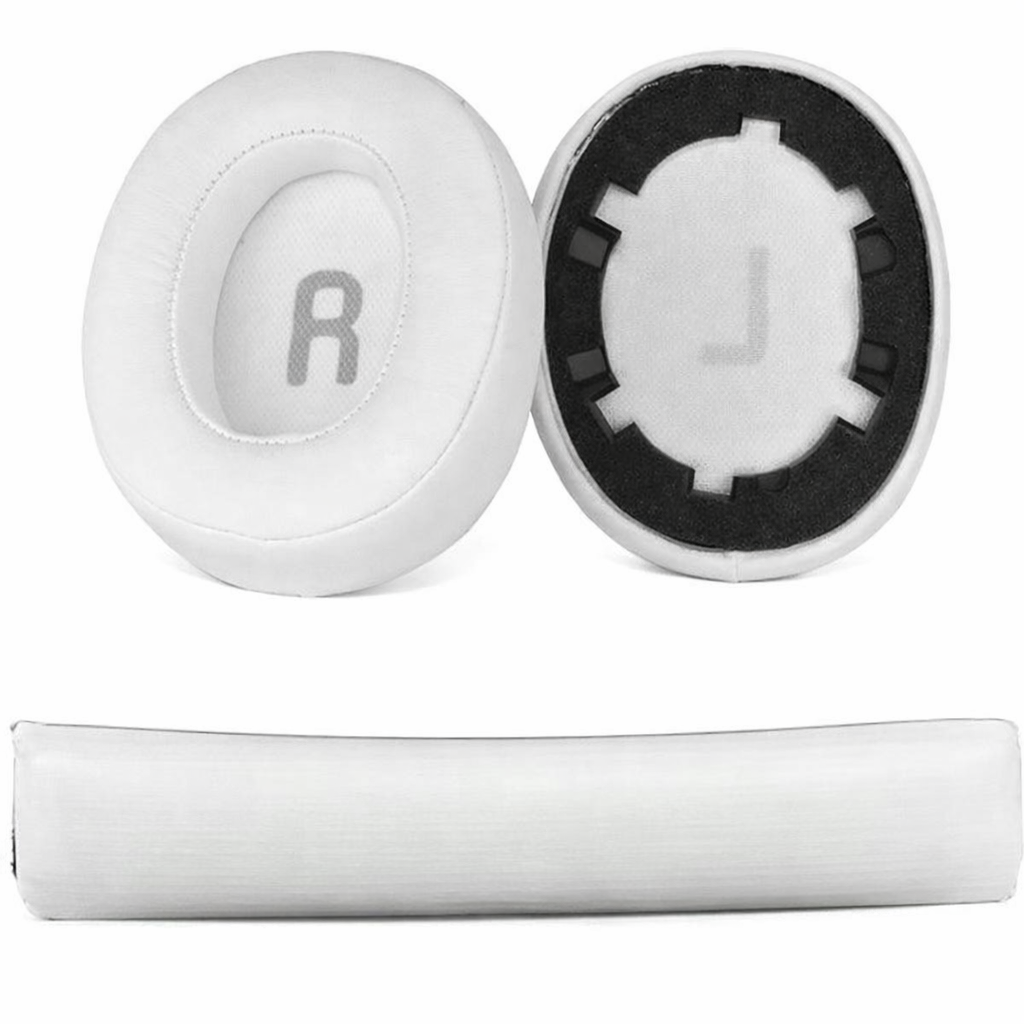 Комплект амбушур та накладки для навушників JBL TUNE 700BT/710BT/720BT/750BT/750BTNC/760NC/770NC Білий