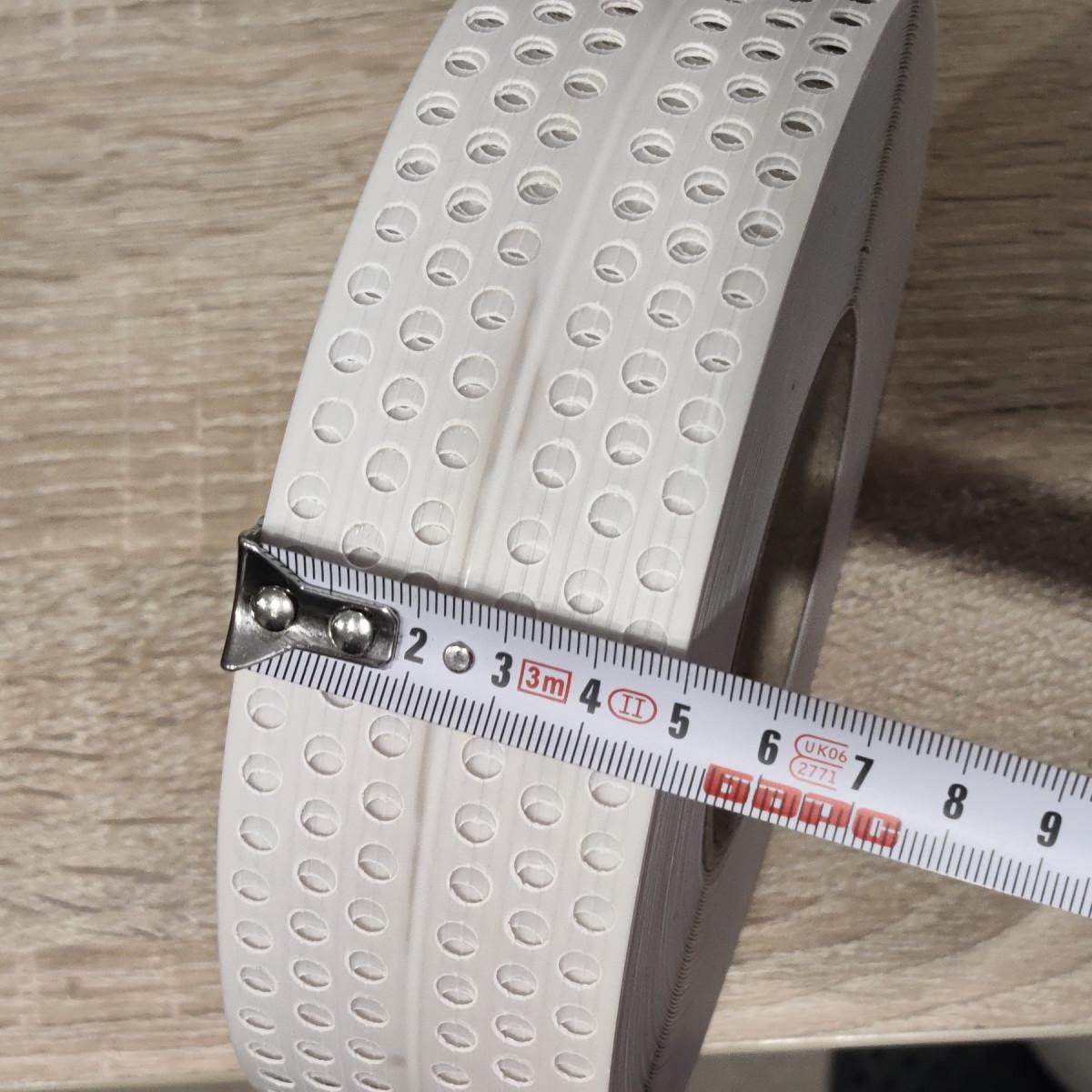 Стрічка для малярських робіт Disfact Premium-Corner Slim кутоформуюча клейка PVC пластик 0,35 мм 30 м Білий (2832) - фото 2