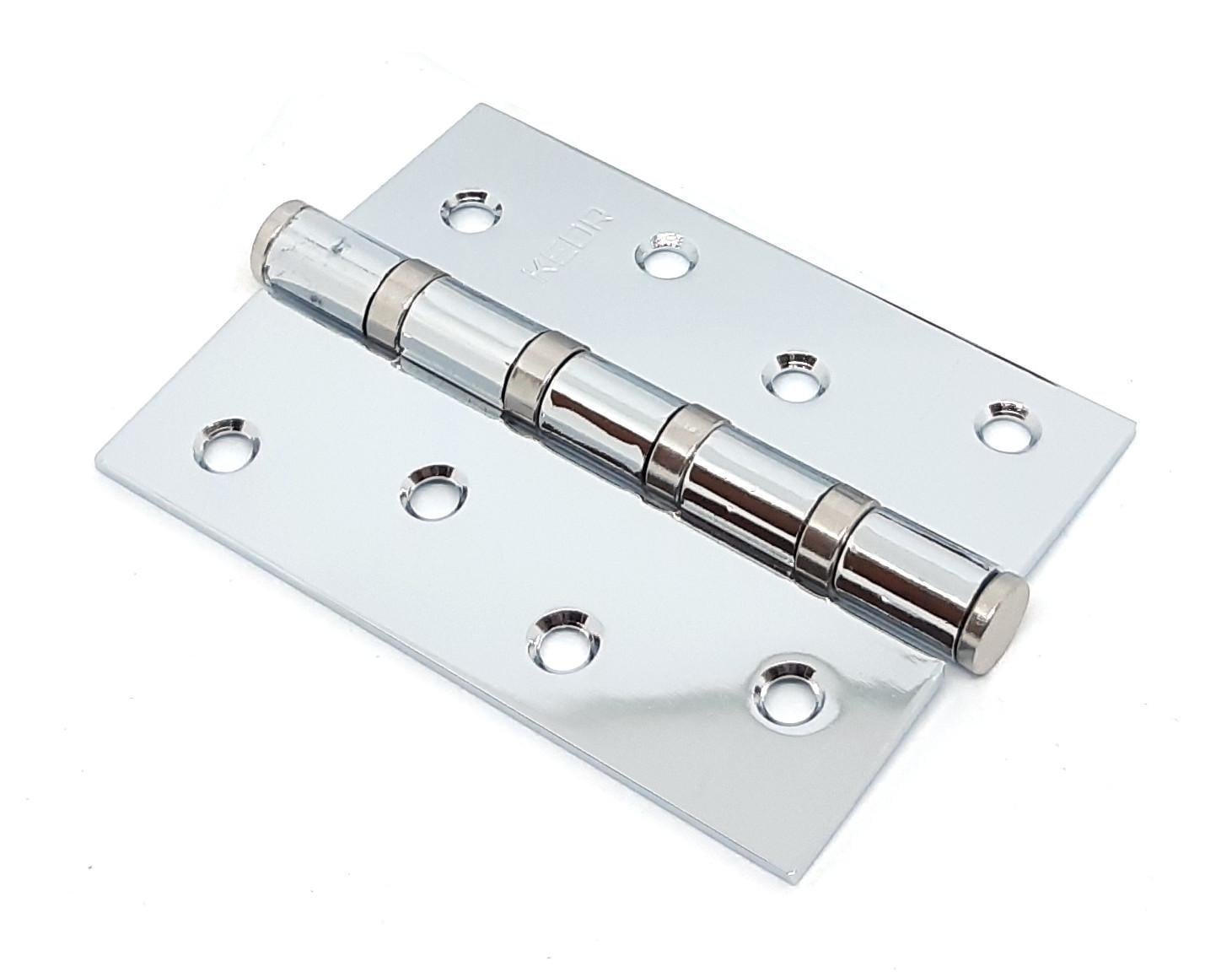 Петля универсальный Kedr 100х75х2,5 см стальная Хром полированный