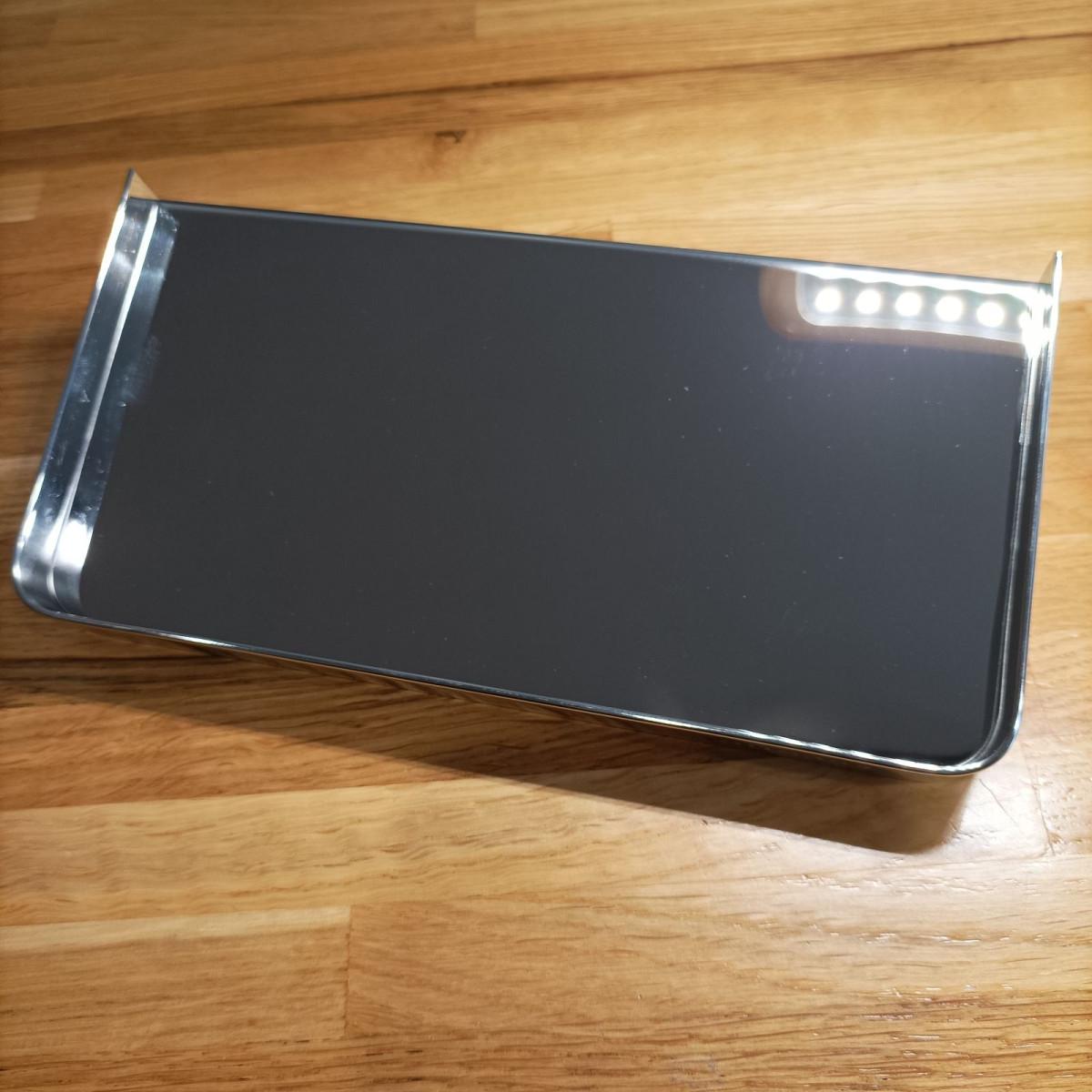 Поличка з нержавіючої сталі Haowa BR-Mini 18 см Хром (3248) - фото 5 Поличка з нержавіючої сталі Haowa BR-Mini 18 см Хром (3248) - фото 5