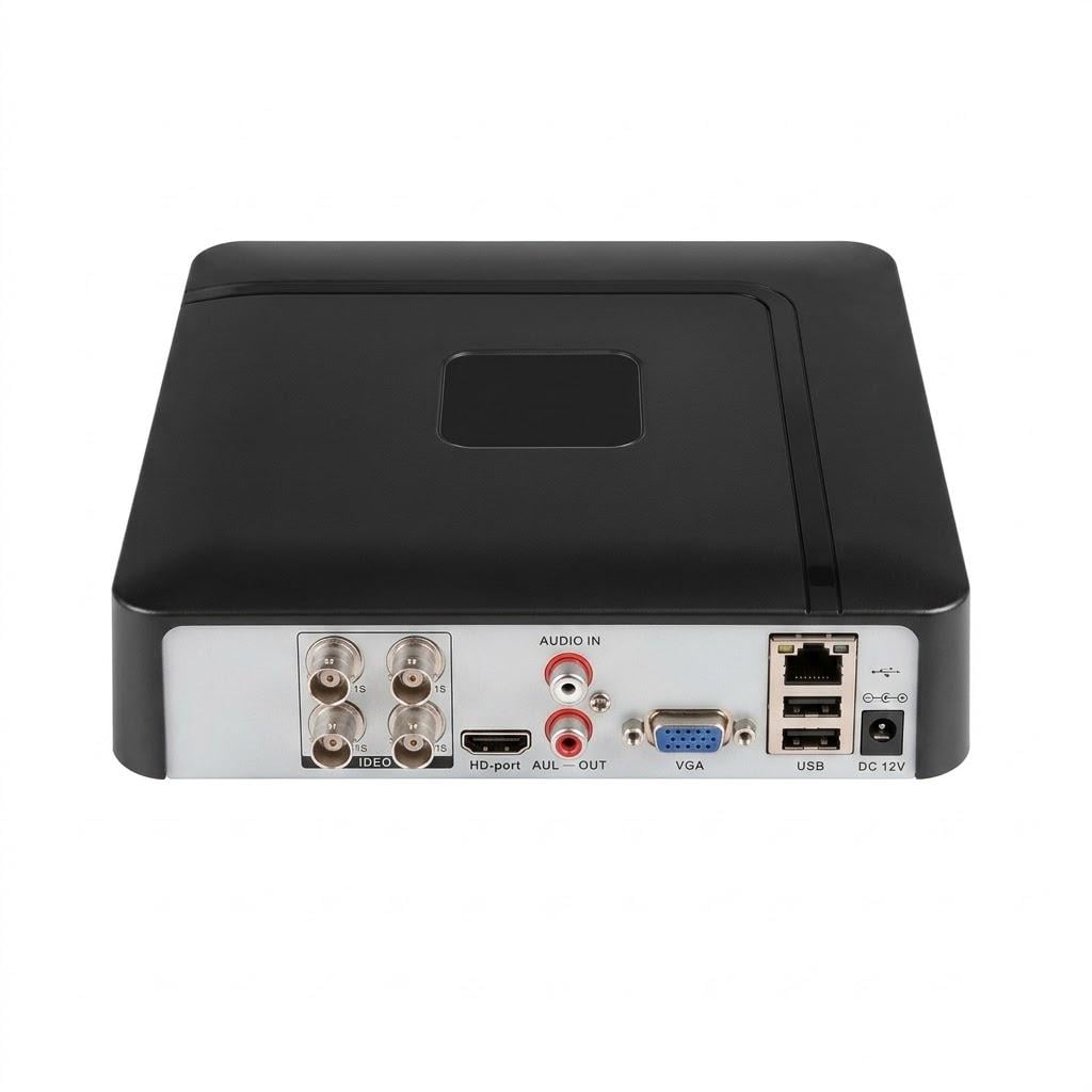 Відеореєстратор для системи відеоспостереження 5MP 4CH DVR із жорстким диском 500GB (33146561)