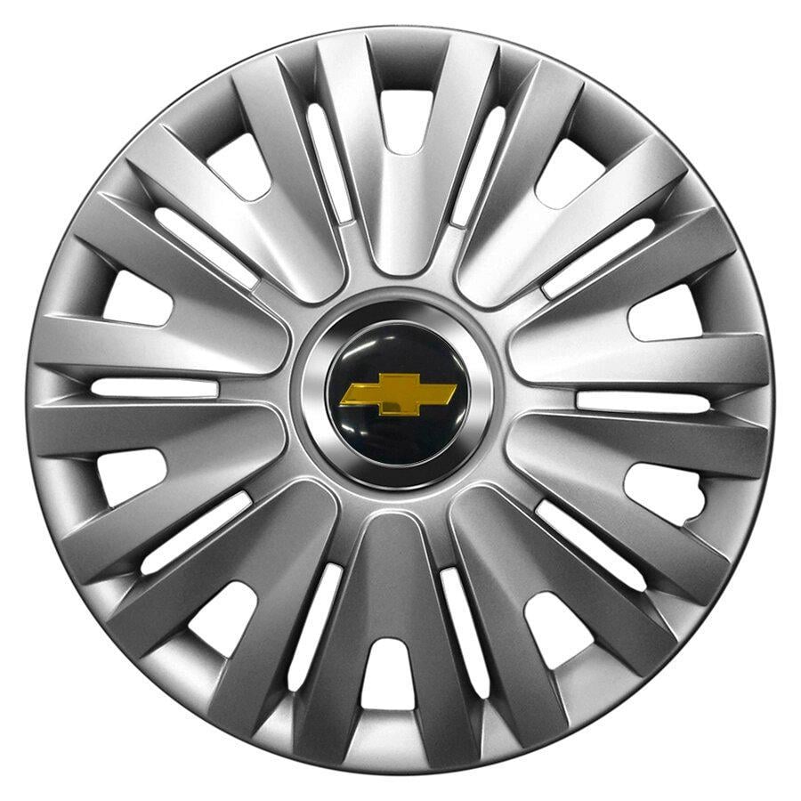 Комплект колпаков JAWOPLAST Delta R14 для Chevrolet 4 шт. Chrome (28435248)