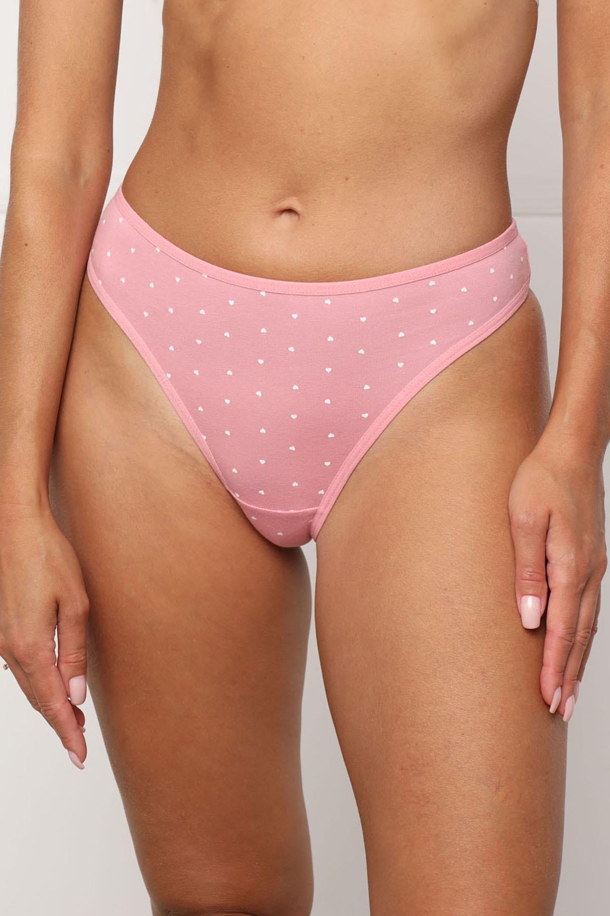 Трусы стринги женские р. 44 Розовый (ЦБ-00297566)