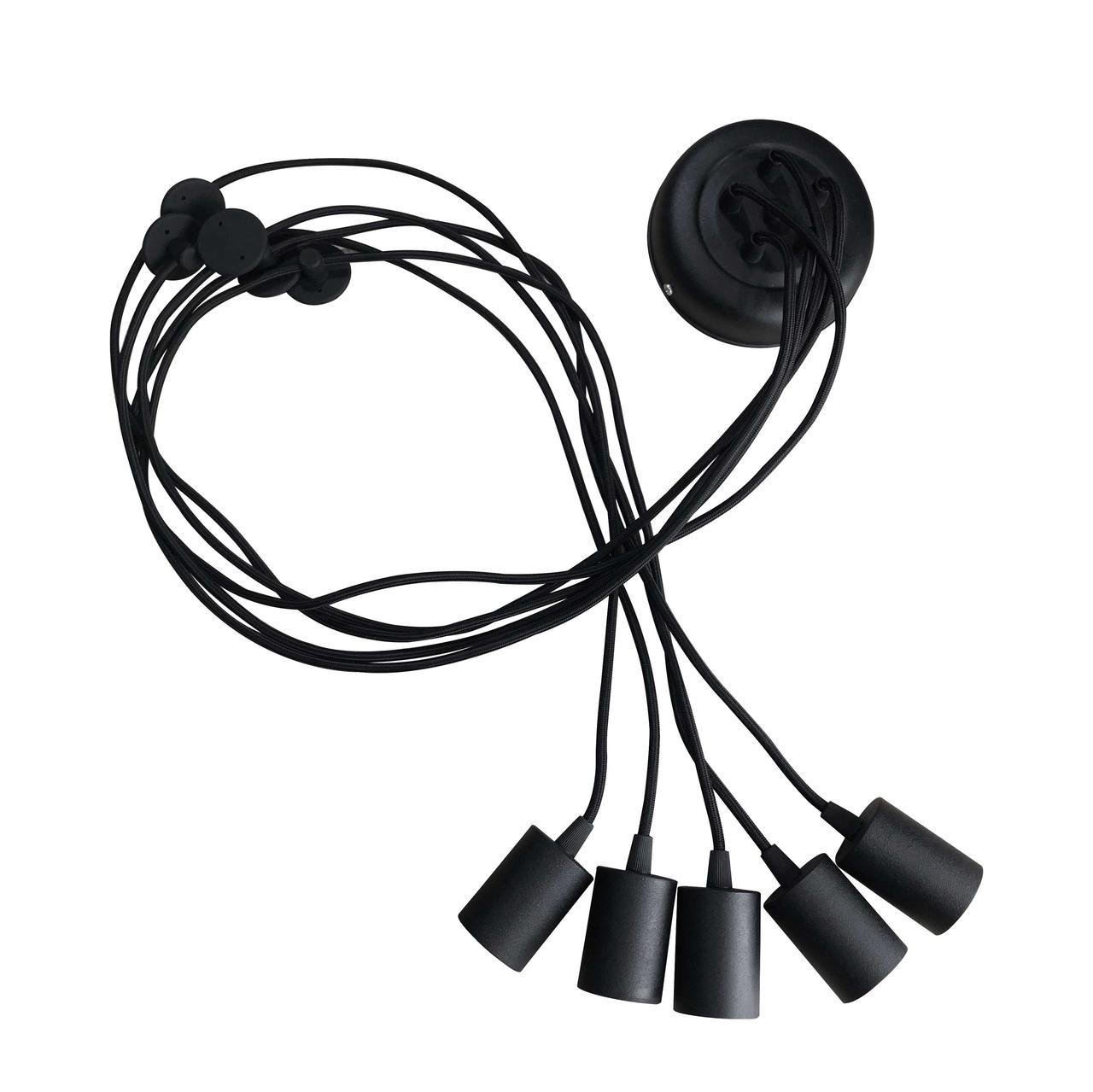 Люстра-паук MSK ELECTRIC Spider NL 149-5 на пять ламп (MSK_613694) - фото 2