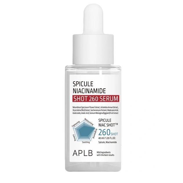 Сыворотка для обновления кожи APLB Spicule Niacinamide Shot 260 Serum со спикулами и ниацинамидом 40 мл (c4a82afe-96ef-11f1-a390-e944e48336d8)