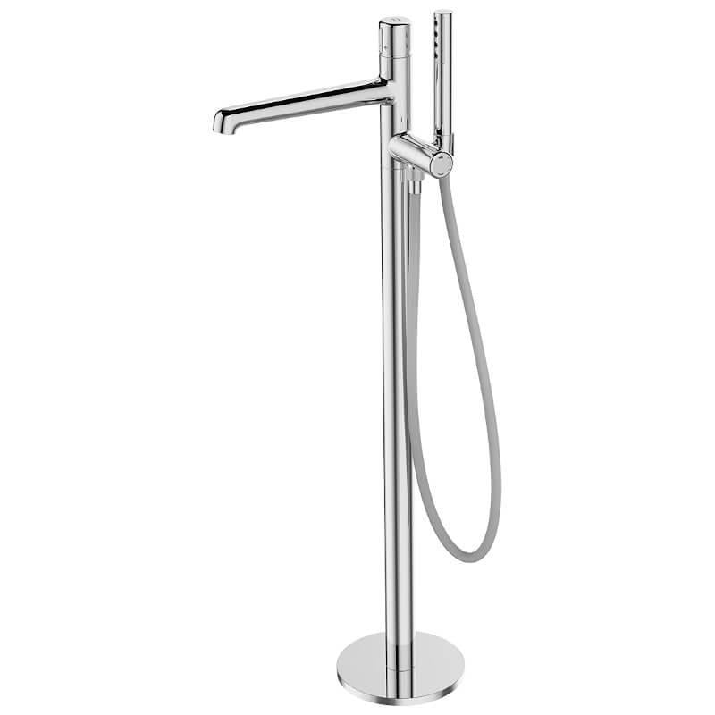 Смеситель Laveo PRETTO для ванны отдельно стоящий Хром (BAO_011S)