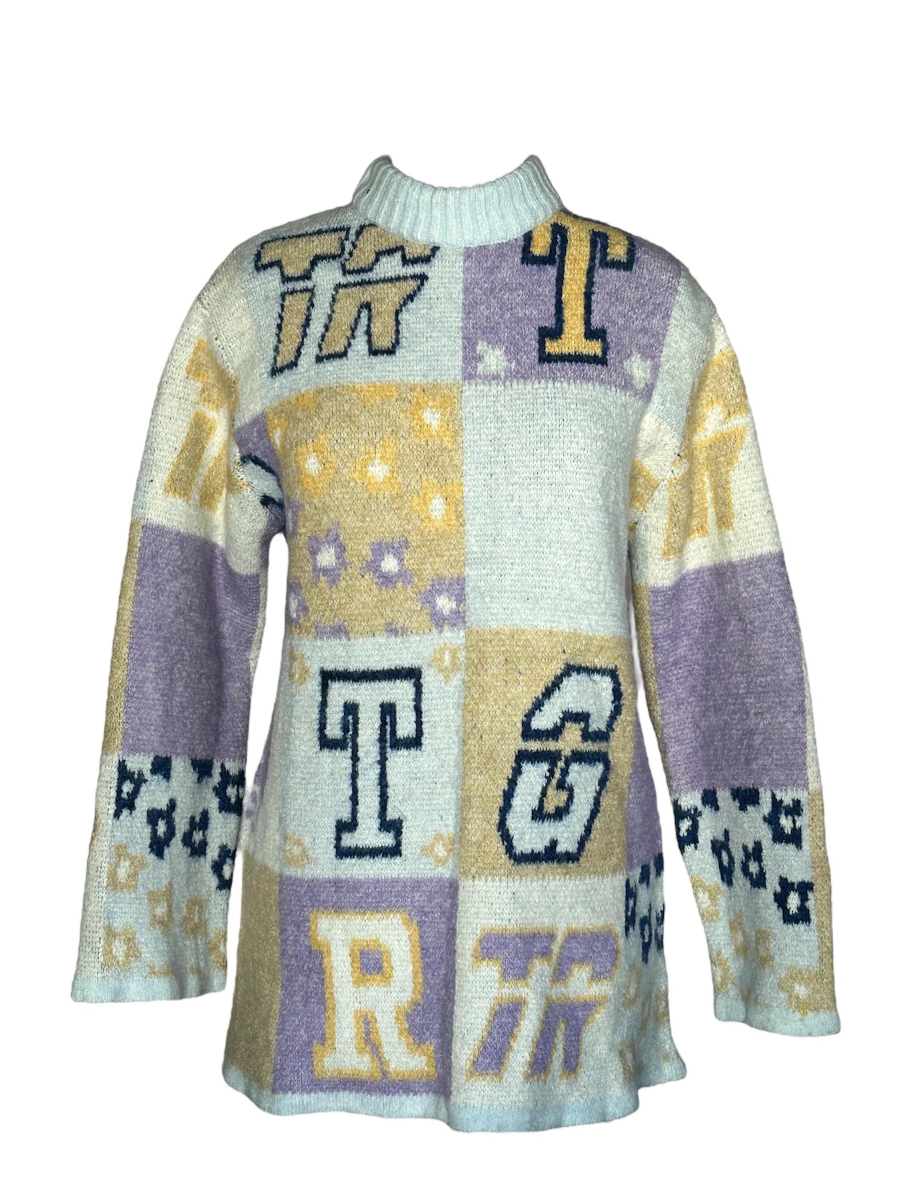 Светр оверсайз XXS Комбінований (10448154wer)