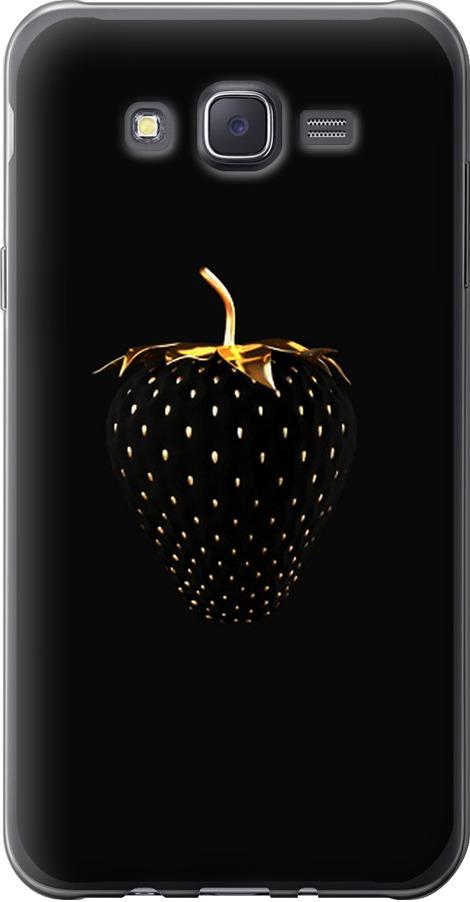 Чехол на Samsung Galaxy J7 J700H Черная клубника (3585u-101-42517)
