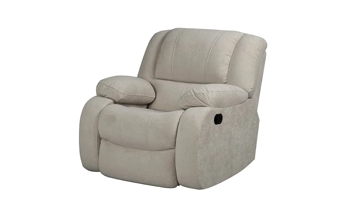 Крісло Ремо з гойдалкою та механічним реклайнером Бежевий (740359)