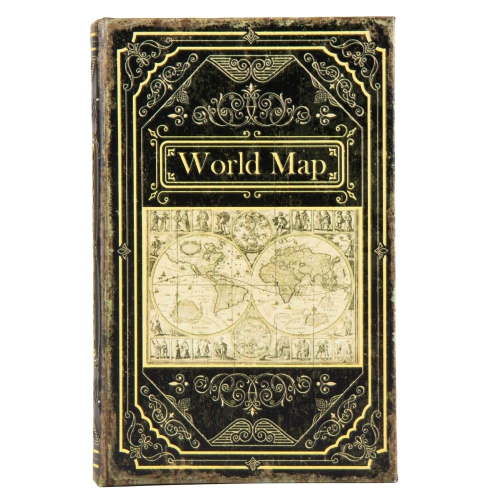 Книга-сейф Elisey World map (0001-032)