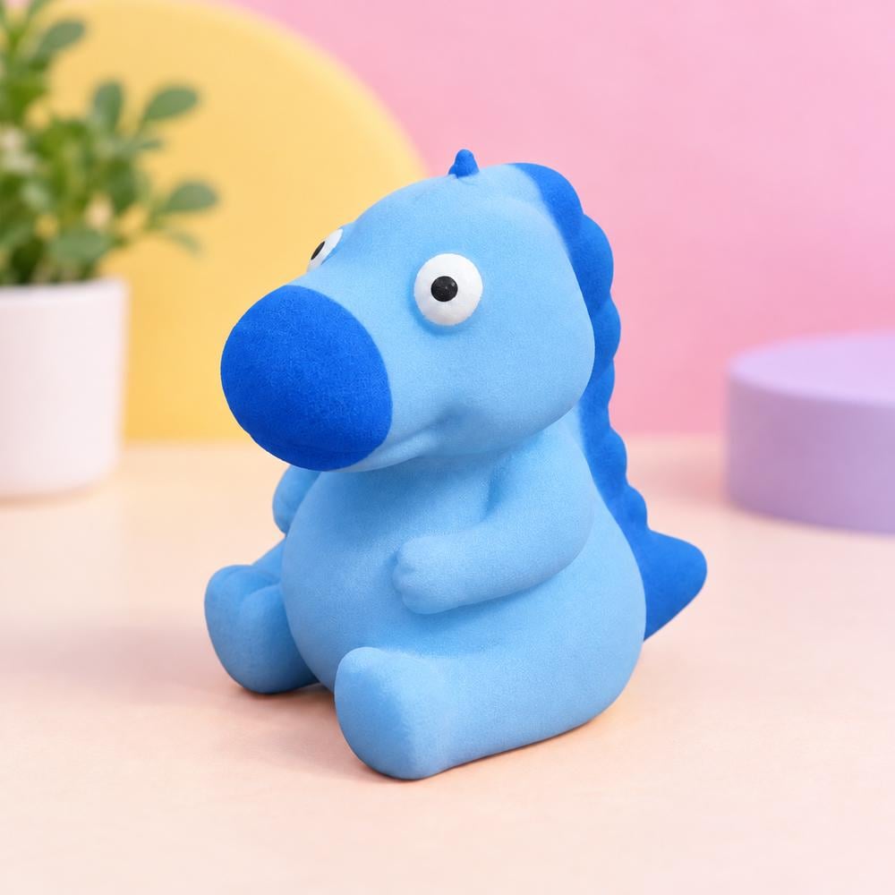 Игрушка антистресс сквиш Динозаврик поролоновая Голубой (52-бла-6070-24)