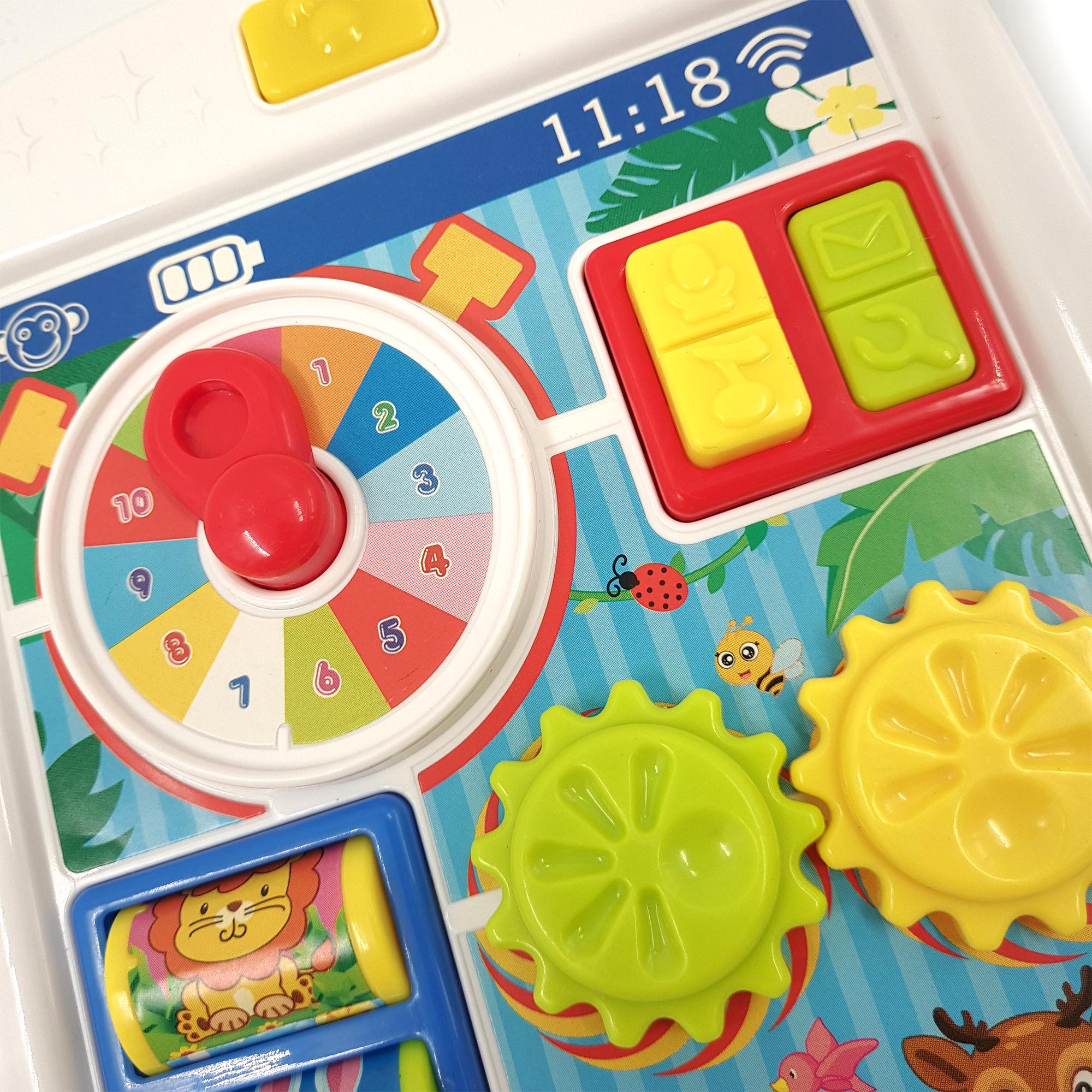 Інтерактивна іграшка TK Group Розумний навчальний планшет українською мовою 19 см (116382) - фото 3 Інтерактивна іграшка TK Group Розумний навчальний планшет українською мовою 19 см (116382) - фото 3