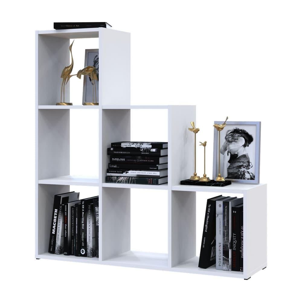 Стелаж відкритий Doros Степ DRS-011763 3х3 102,6х28,8х106,1 см Білий (41516161)