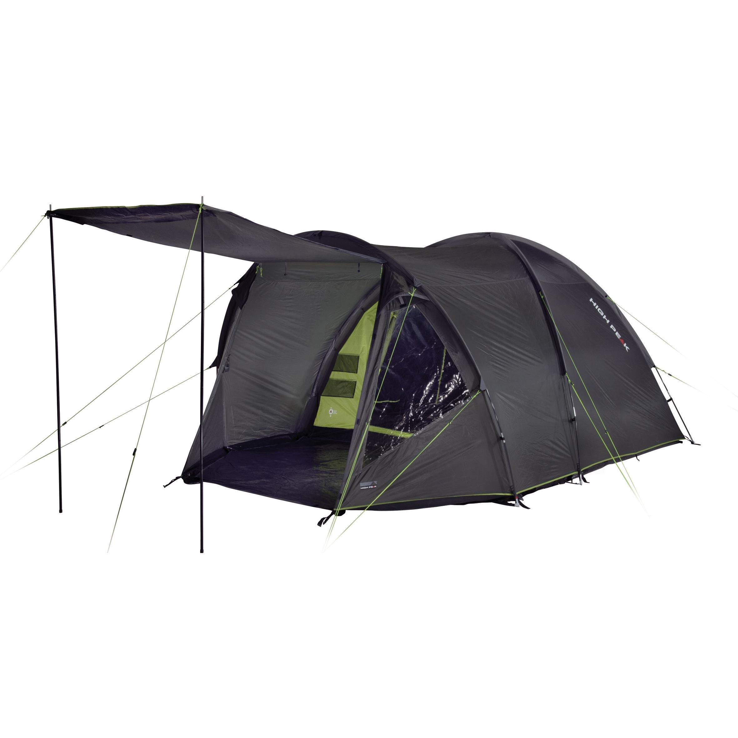 Палатка High Peak Samos 5 Dark Grey/Green (11517)