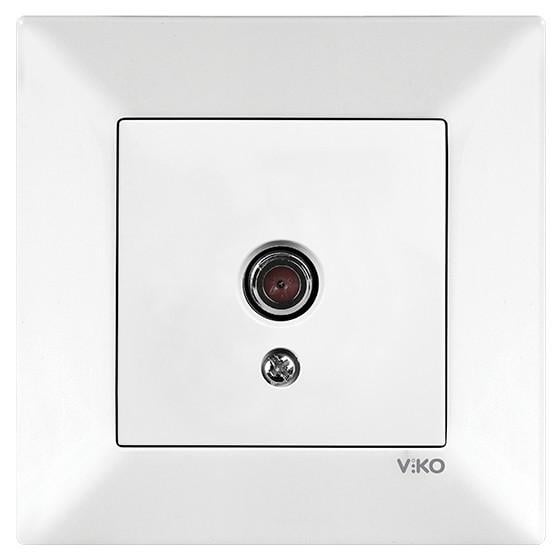Розетка Viko Primera TV телевизионная конечная Белый (90970010-WH) Розетка Viko Primera TV телевизионная конечная Белый (90970010-WH)