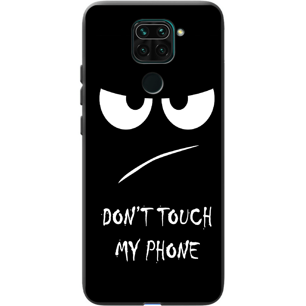 Чохол Boxface Xiaomi Redmi Note 9 Don't Touch my Phone Чорний силікон (39801-up535-41087)