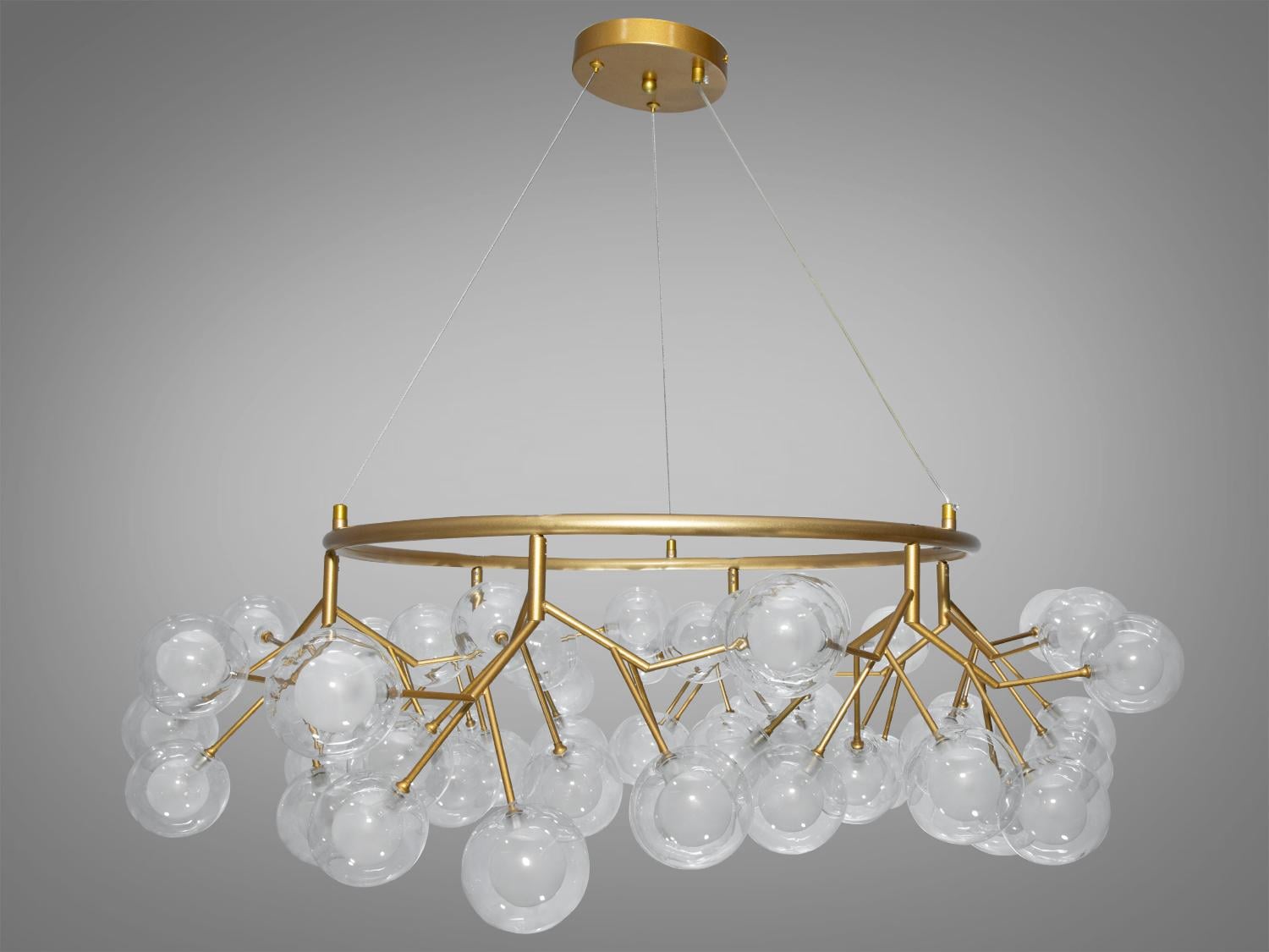 Люстра Diasha Светлячок 54 ламп Золотистый (Y887-54B GD) Люстра Diasha Светлячок 54 ламп Золотистый (Y887-54B GD)