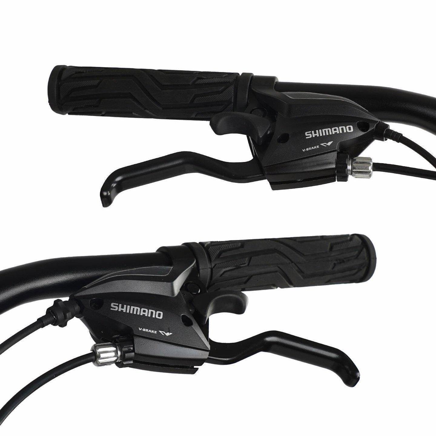 Велосипед горный двухподвесный Corso Rend 27,5" рама 15" Черный - фото 7