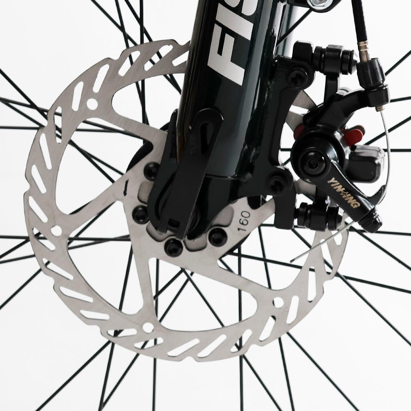 Велосипед горный Corso Fisher 29" с багажником рама 19" Серый - фото 5