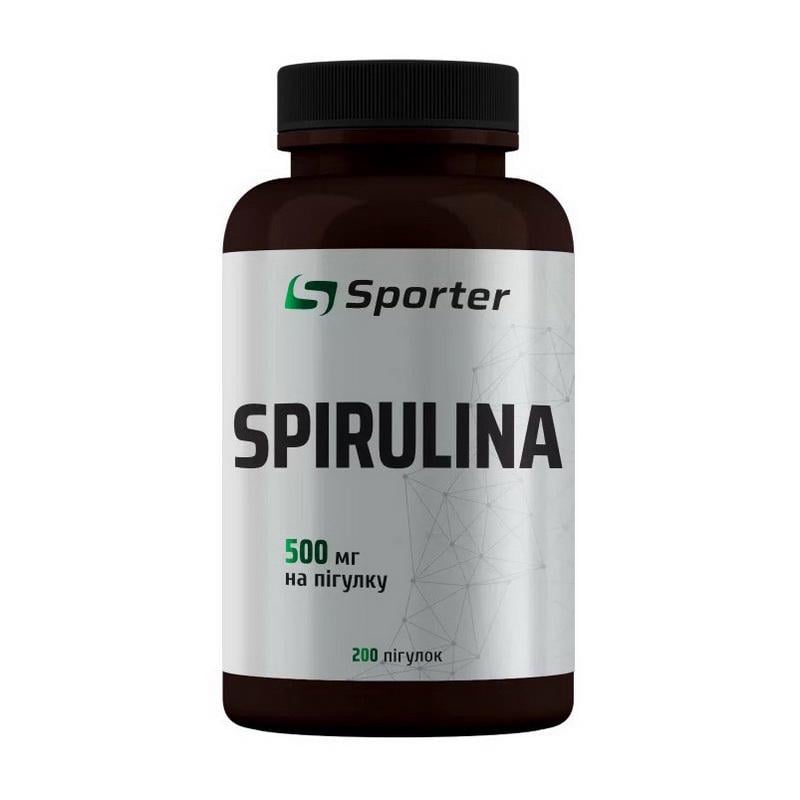 Спирулина Sporter Spirulina 500 мг 200 табл.